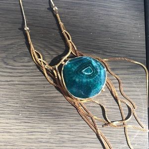 Anthropologie stone necklace